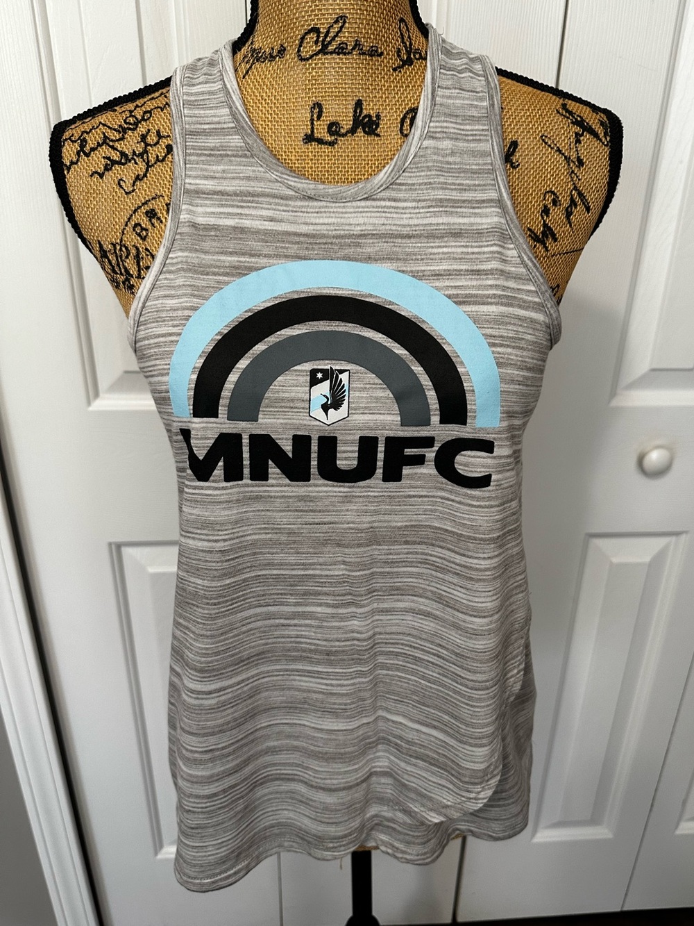 Gray MN Loons Soccer Tank Top